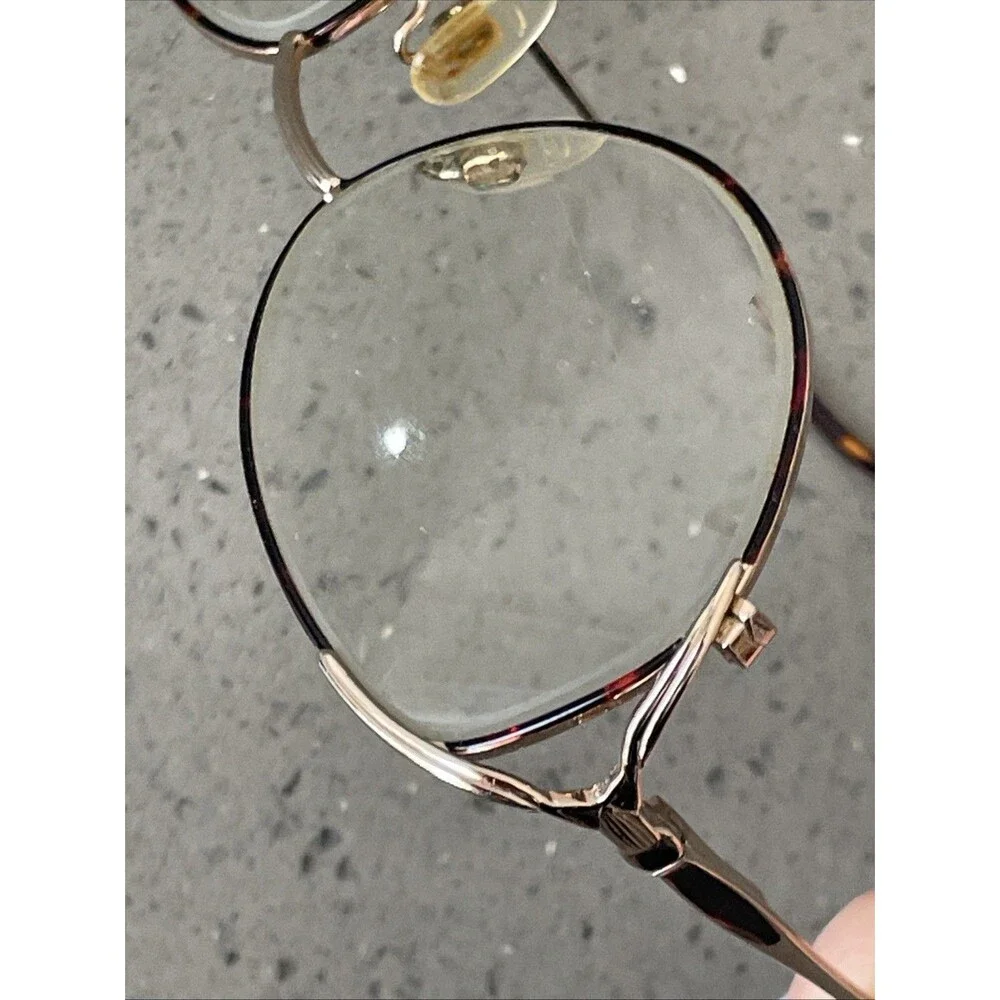 MO Claudette Demi Amber Eyeglasses Frames ONLY 54-18-135 Optical tortoise